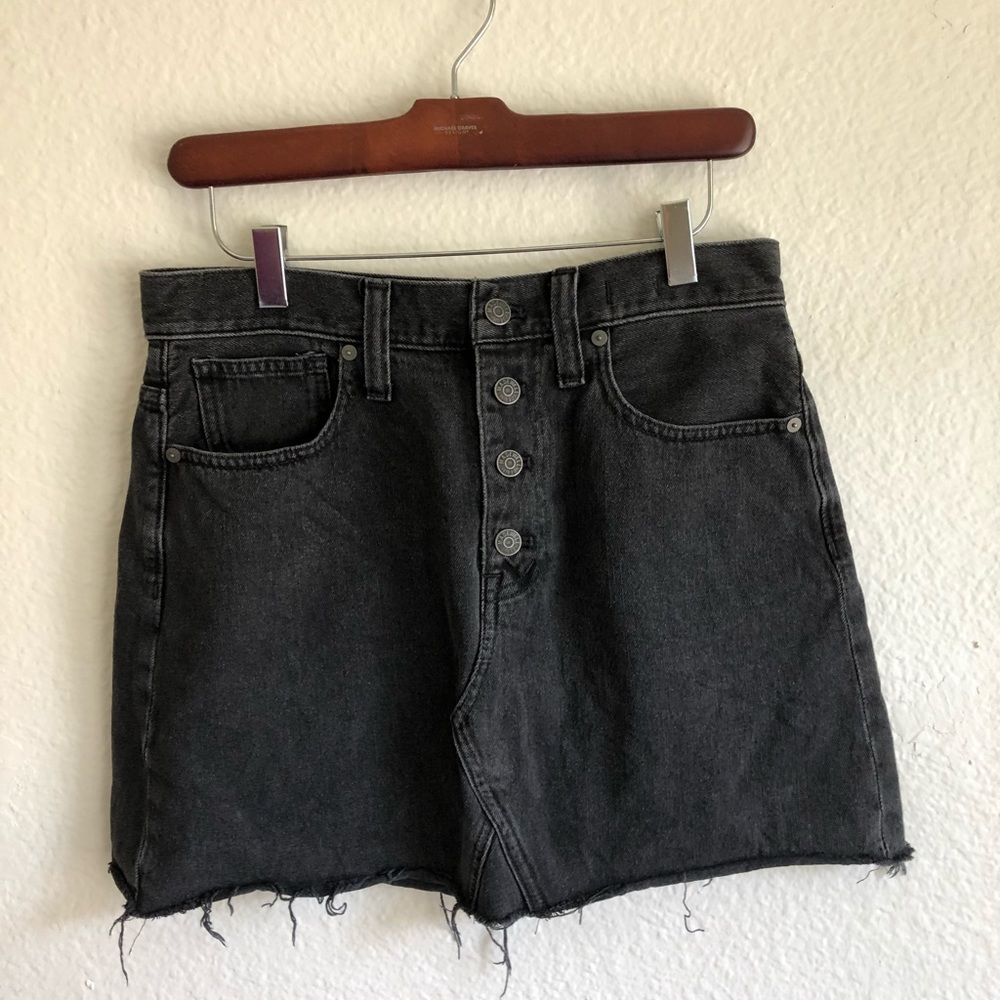 Black madewell skirt